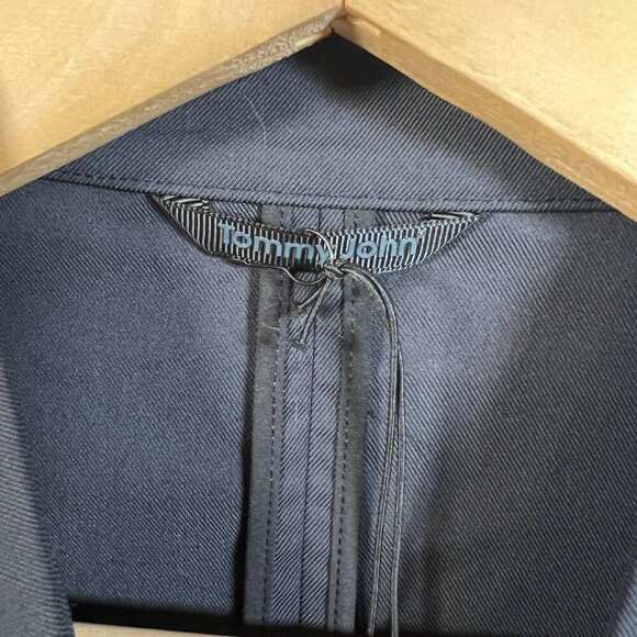 Tommy John Go Anywhere Tech Stretch Blazer Jacket Womens Size Large Black Work - Picture 6 of 11